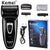Kemei KM-8013 Reciprocating Rechargeable Shaver with Double Head