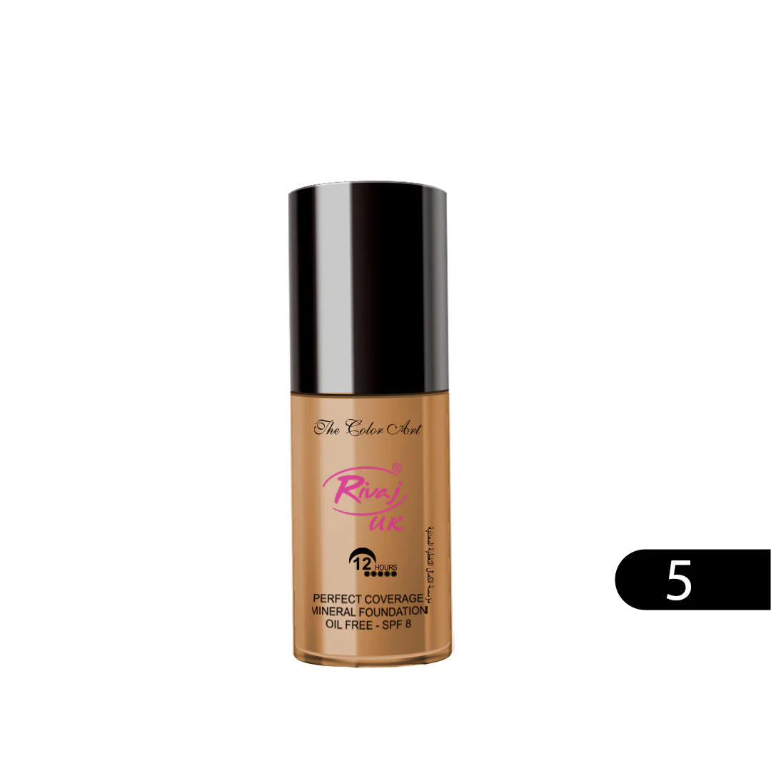 Rivaj UK Perfect Coverage Mineral Foundation 30ml – Babe Theory
