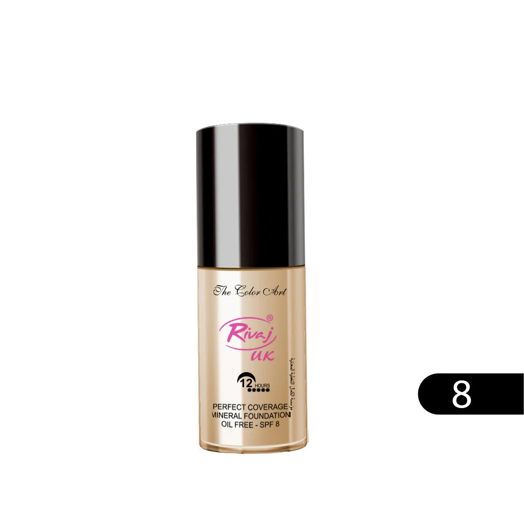Rivaj UK Perfect Coverage Mineral Foundation 30ml – Babe Theory