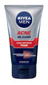 Nivea Men Acne Oil Clear Acne Defense Foam 100ml